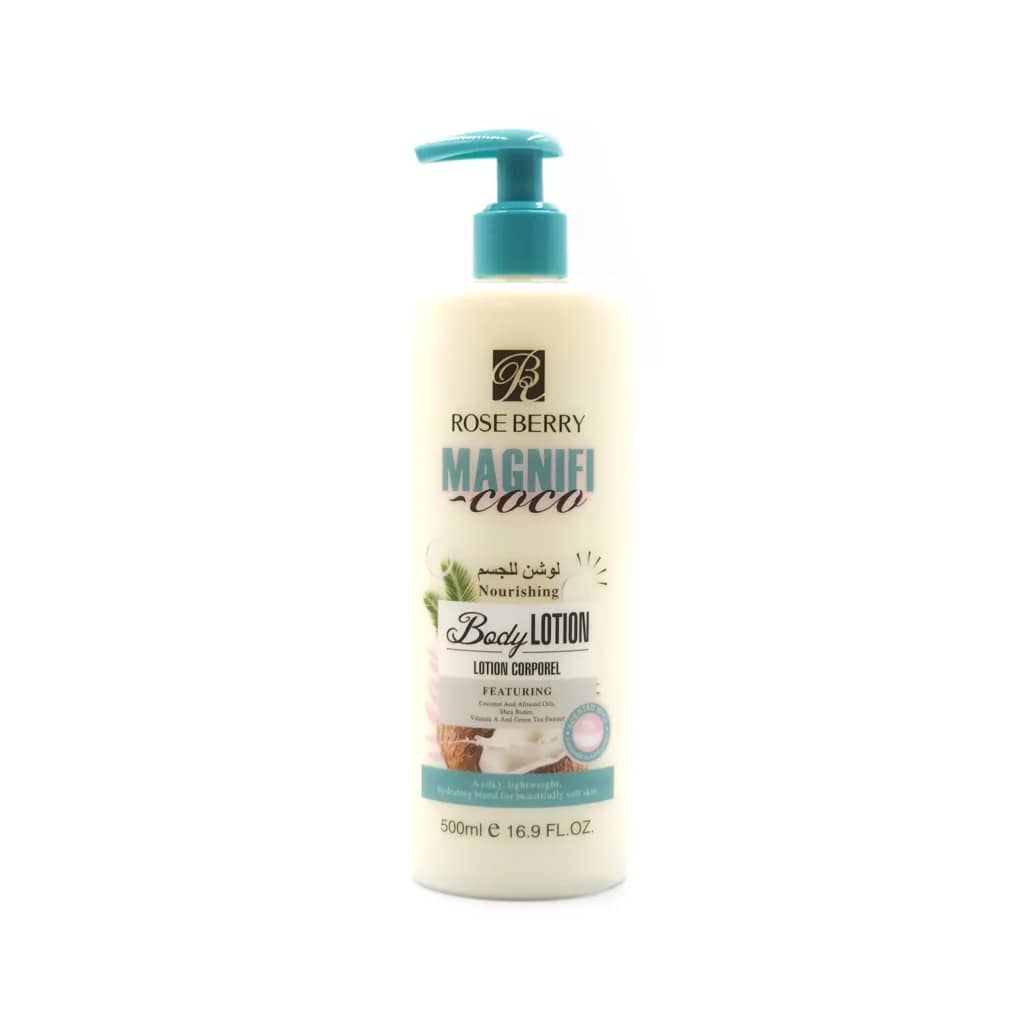 Rose Berry Coconut Moisturizing Body Lotion