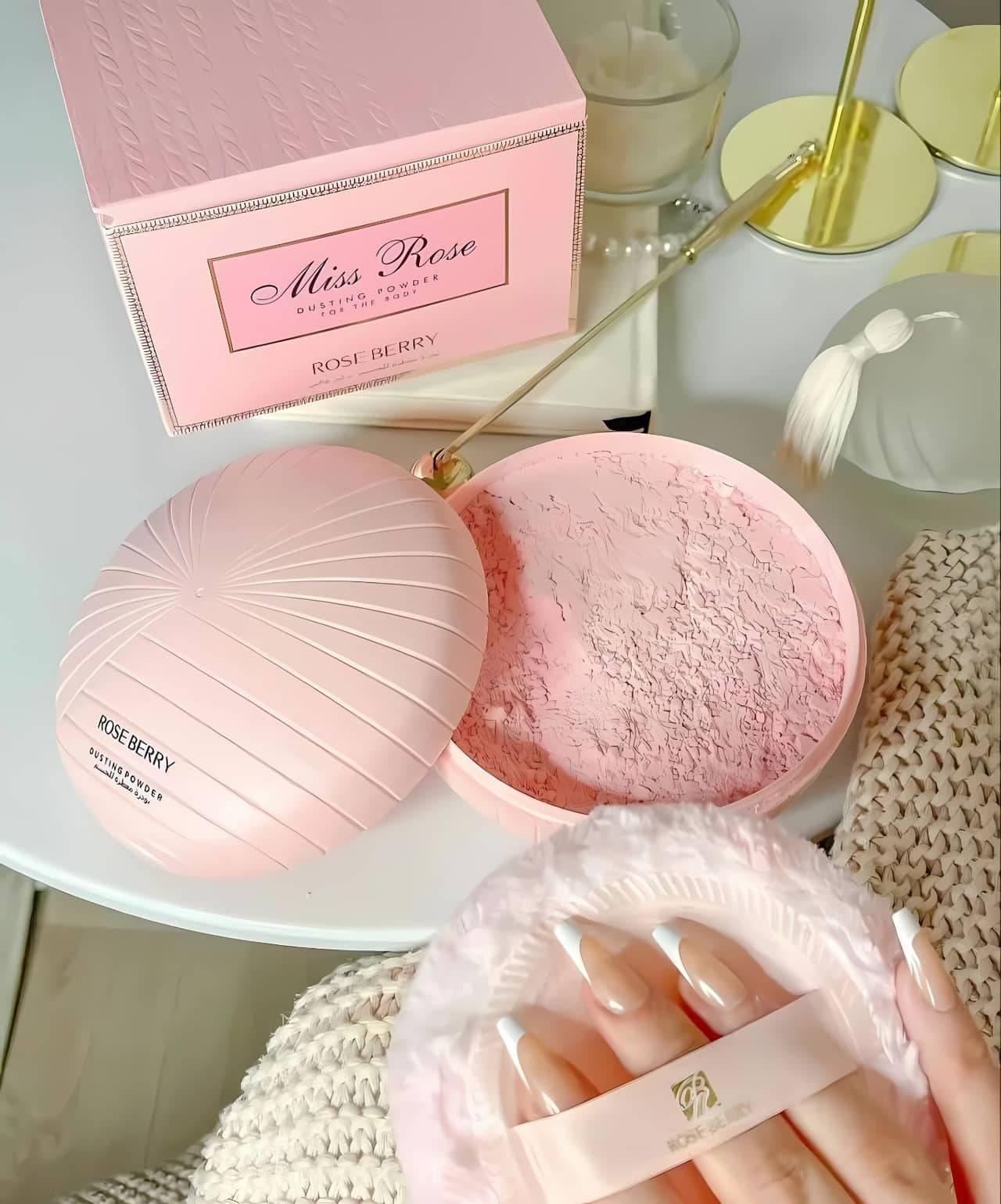 Poudre Parfumée ROSE BERRY - MISS DIOR - YR — صورة 3